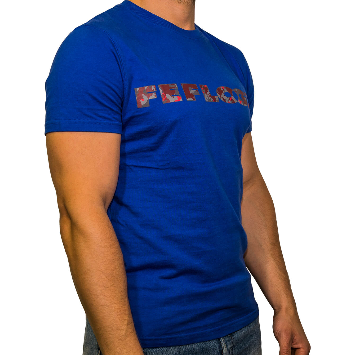 FEFLOGX T-Shirt Basic, Rechts (1) (weiß) FFX Basic T-Shirt Prime
