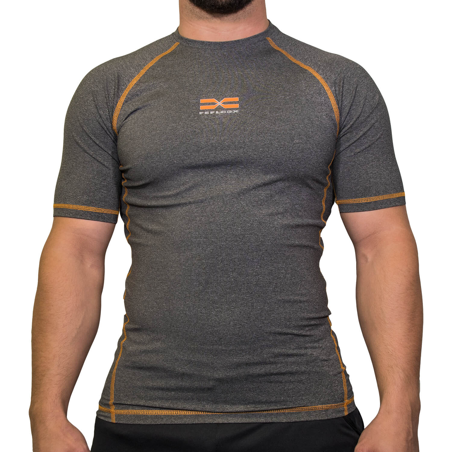 Rashguard Compression, Vorne (1) (weiß) FFX Prime Rashguard Compression