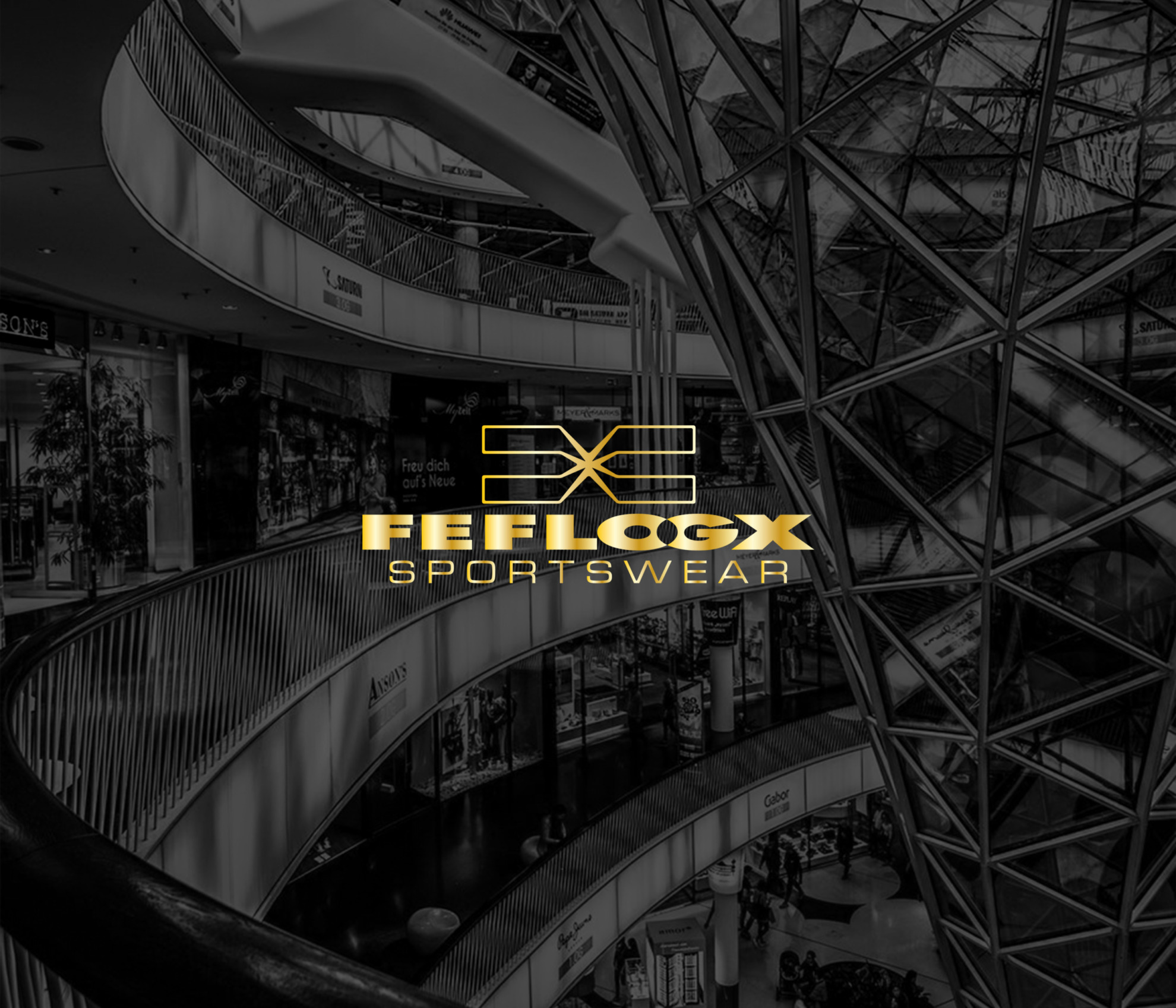 MyZeil Frankfurt am Main, FEFLOGX Sportswear Store 2. OG auf der Zeil.