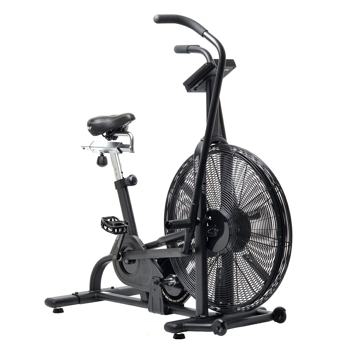 FEFLOGX Sportswear, Assault Fitness Assault Air Bike Classic, Seitenansicht vorne 2, Heimtrainer, Airbike, Fahrrad-Ergometer, Cardio. FFX ASSAULT FITNESS AIR BIKE CLASSIC