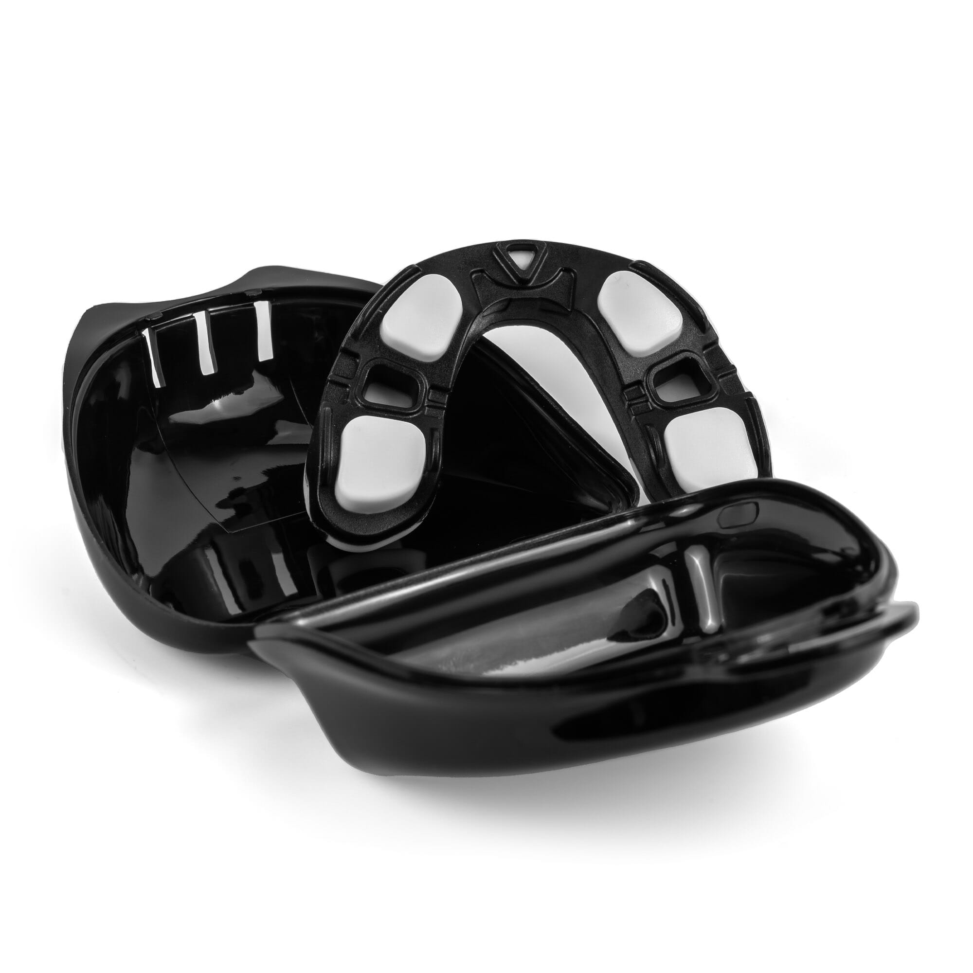 Hoch-professioneller FFX Multi Mundschutz Boxen Fight Performance von FEFLOGX Sportswear, Profi Kampfsport Zahnschutz Boxen MMA, Ringen, Box Zahnschutz Hockey, Mouthguard, multifunktional vielseitig einsetzbar, Muay-Thai, Kickboxen, Rugby & viele mehr, für jegliche Kontaktsportarten & Kampfsportarten, höchster Komfort & erstklassige Atemwegskanäle, max. bester Schutz, mit sehr hygienischer Aufbewahrungsbox & Anleitung auf der Verpackung, mit FFX Logo in weiß (8). FFX Pro Speed Rope Springseil Athletic Performance