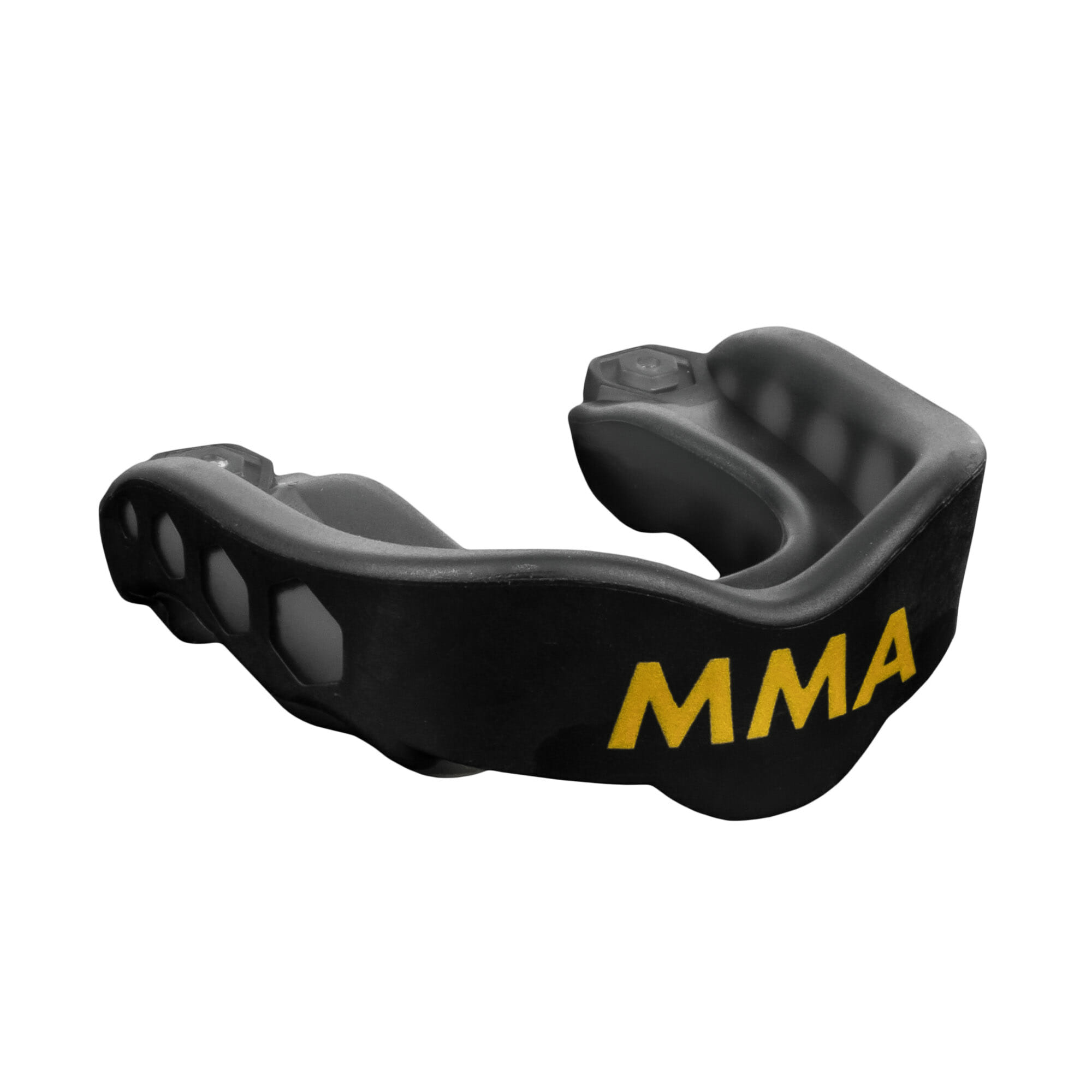 FFX Profi Multi Kampfsport Zahnschutz MMA Limited Fight Edition von FEFLOGX Sportswear, MMA Mundschutz Boxen Zahnschutz Box, Kickboxen Muay-Thai Zahnschutz Mundschutz Kampfsport, auch für jeden anderen Kontaktsport, wie Rugby, Ringen etc. Hockey Mundschutz Höchster Schutz, Sport Mundschutz, weltweit einzigartiges goldenes Design, höchster Komfort, mit hygienischer Aufbewahrungsbox & Atemwegskanälen mit Verpackung & Anleitung (9). FFX Profi Multi Zahnschutz MMA Limited Fight Edition