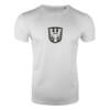 FEFLOGX Sportswear Frankfurt am Main Shirt FFM, T-Shirt, Eintracht Frankfurt, 069 Shirt SGE Shirts, Fanshirt, Fan, Stadt Frankfurt am Main Oberteil, Herren, Damen, Unisex, Frankfurt Schriftzug & Stadtwappen auf der Brust. FFX Pro Muay Thai Shorts Fight Performance