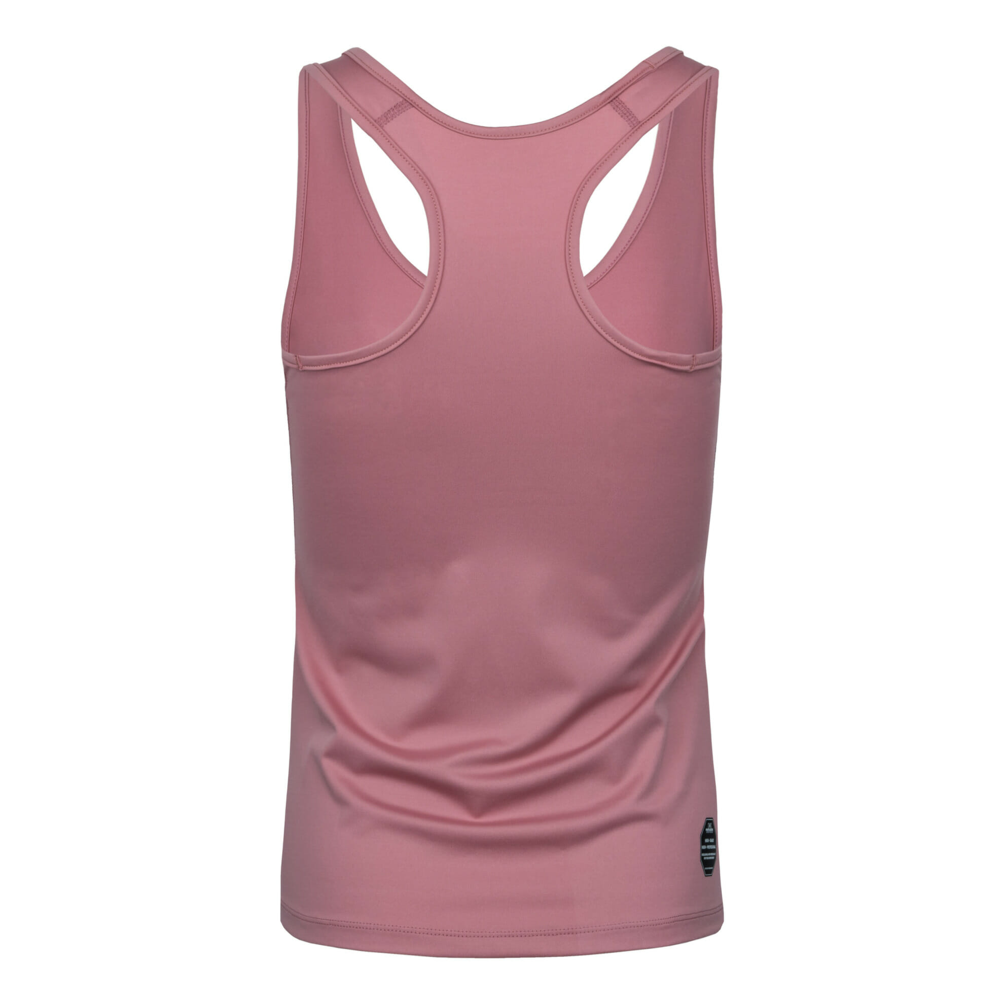 FFX Damen Sport Top Superior Fit, Tank Top Damen mit Racerback Schnitt, angenehm eng, Sporttop Damen, Damen Top, Tanktop Damen, FEFLOGX Sportswear, rosa, Rückseite. FFX Damen Sport Top Superior Fit