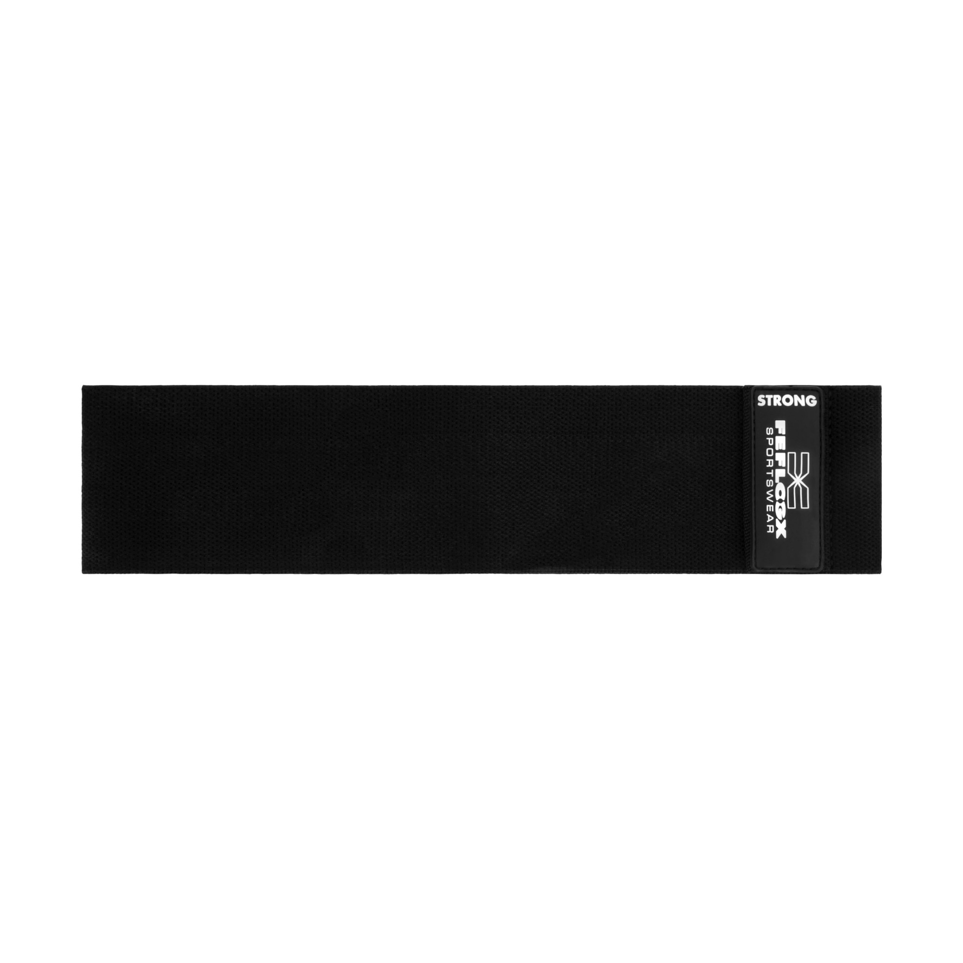Erstklassige FFX Profi Stoff Widerstandsbänder Sport High Performance by FEFLOGX Sportswear, extrem hochwertige Gummibänder Sport, Resistance Bands, Fitnessbänder, Fitness Bänder, Booty Bands, Sport Hüftbänder mit High-Grade Silicon-Rubber-Patch & einem qualitativ sehr hochwertigen Netzbeutel zur ordentlichen Aufbewahrung, 3 verschiedene Stärken (Strong, Medium, Light), hier Black - strong (1). FFX Profi Stoff Widerstandsbänder Sport High Performance